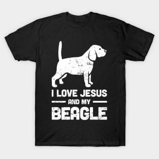 Beagle - Funny Jesus Christian Dog T-Shirt